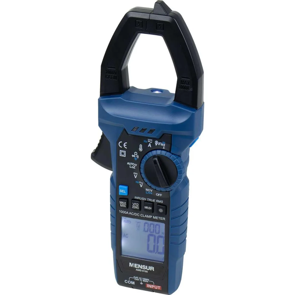 Alicate Amperímetro Digital Ams-9190 Mensur - Imagem 2