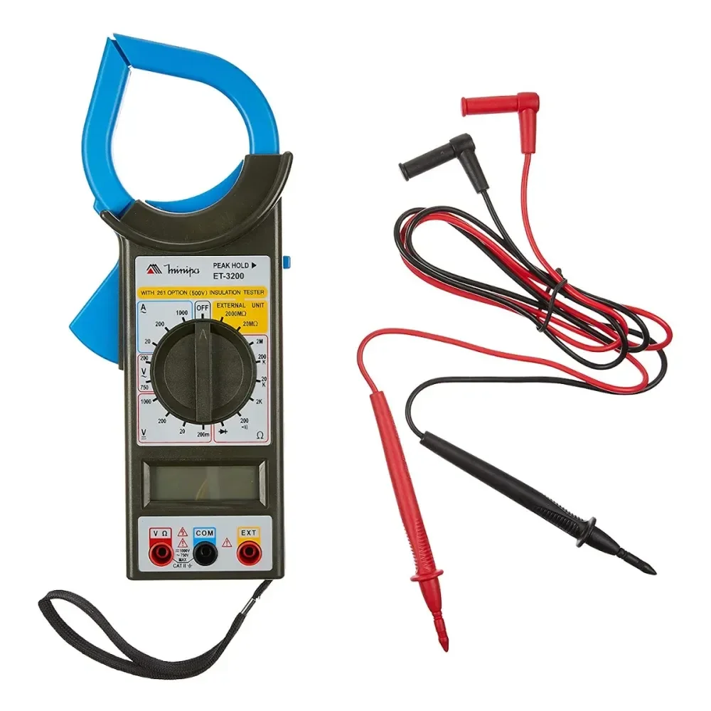 Alicate Amperímetro Digital Et-3200 Minipa - Imagem 2