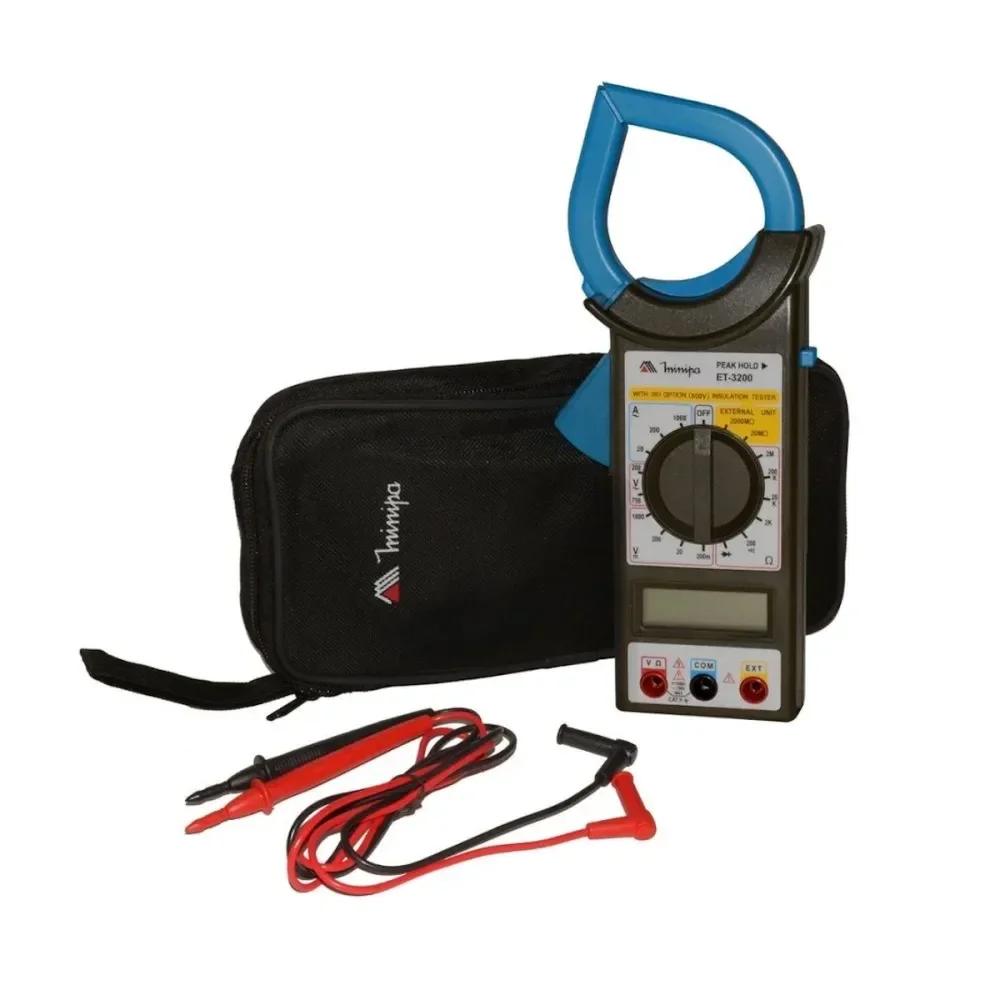 Alicate Amperímetro Digital Et-3200 Minipa - Imagem 3