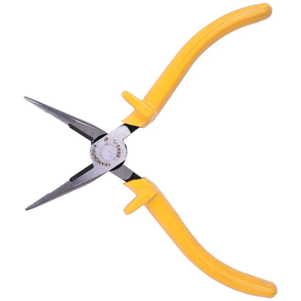 Alicate Bico Meia Cana 6 1000V Amarelo Tramontina - Imagem 3