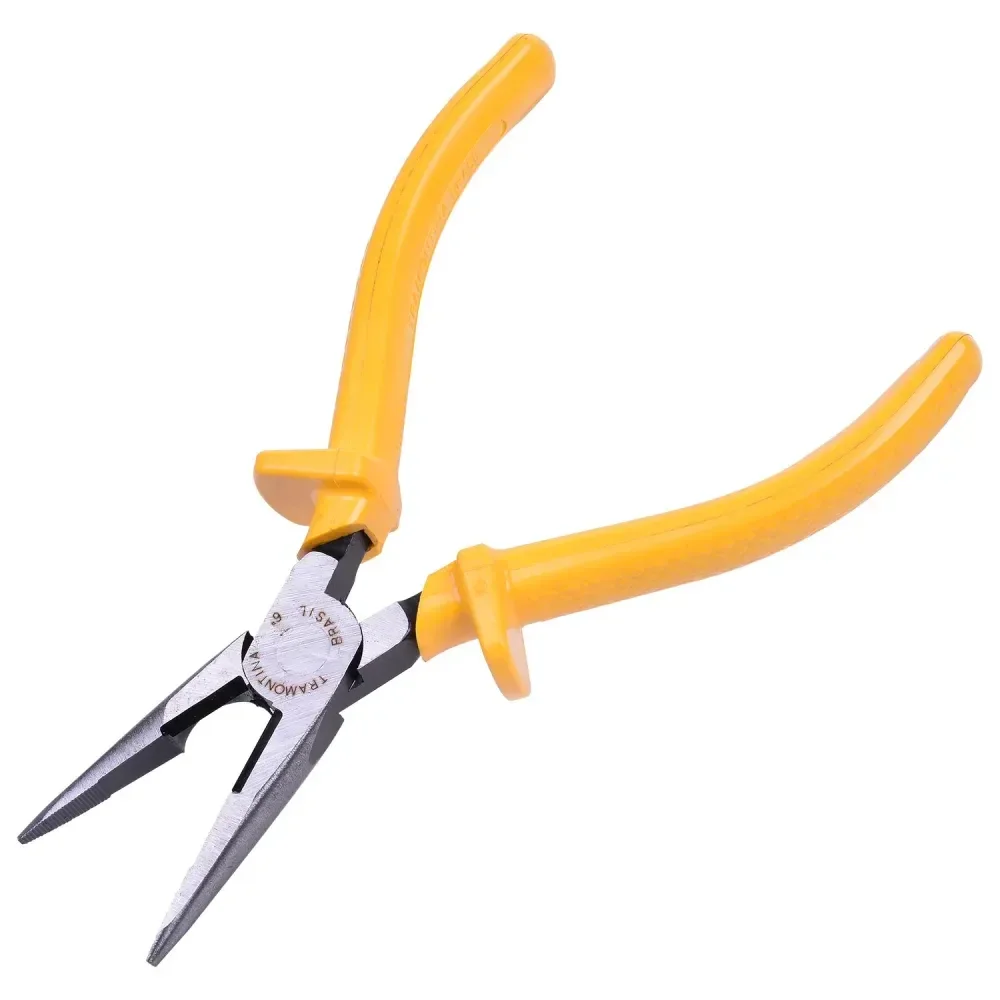 Alicate Bico Meia Cana 6 1000V Amarelo Tramontina - Imagem 4