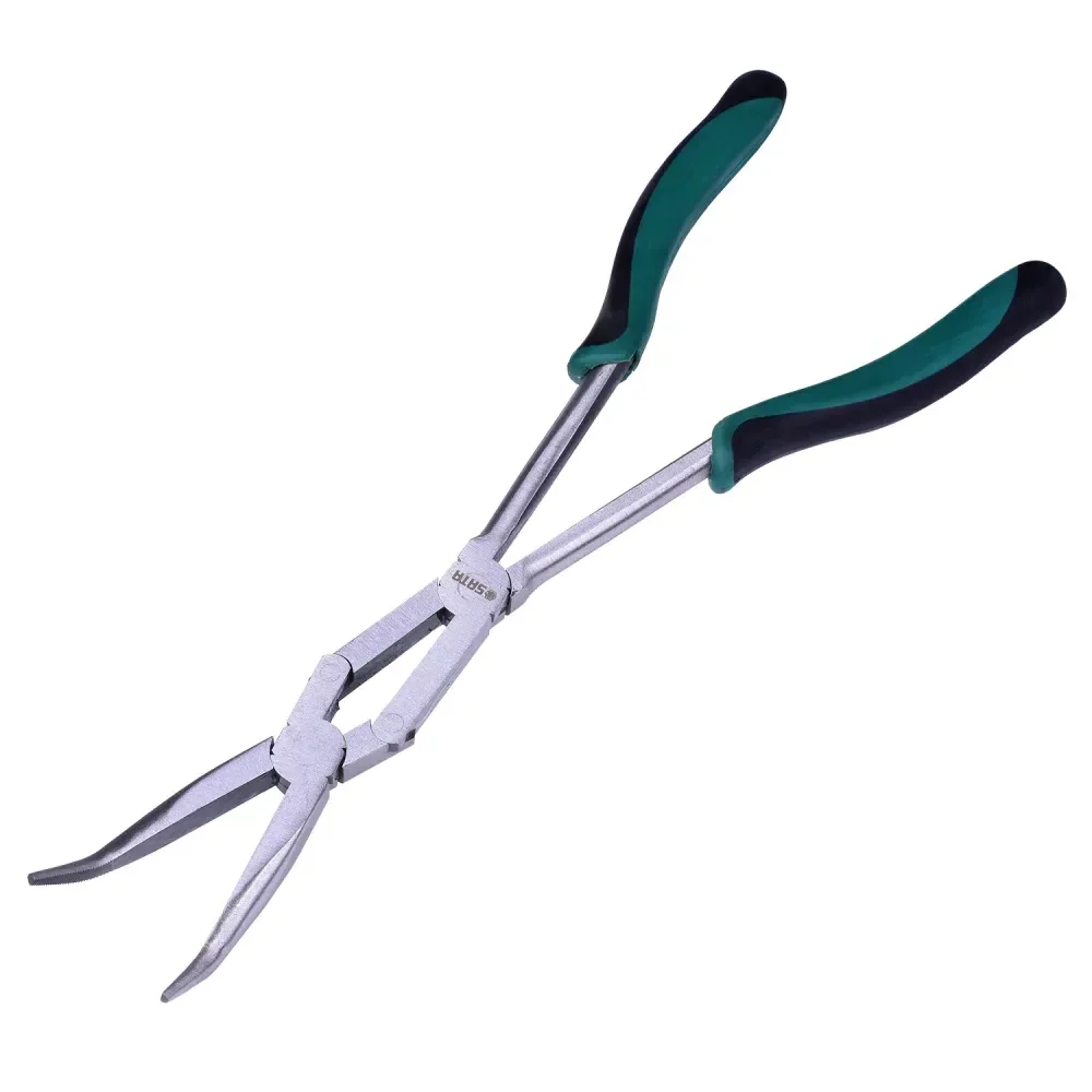 Alicate Bico Meia Cana Extra Longo Curvo 34Cm St70721St Sata - Imagem 3