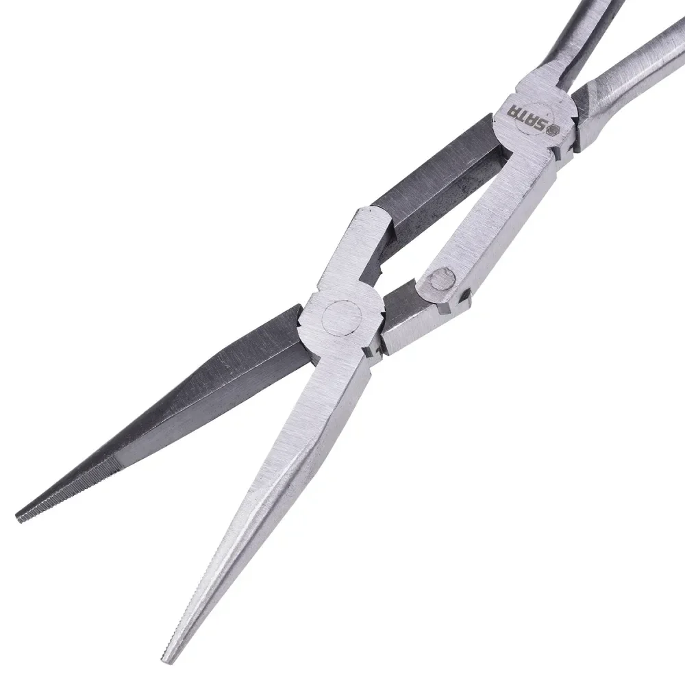 Alicate Bico Meia Cana Extra Longo Reto 34 Cm St70711St Sata - Imagem 5