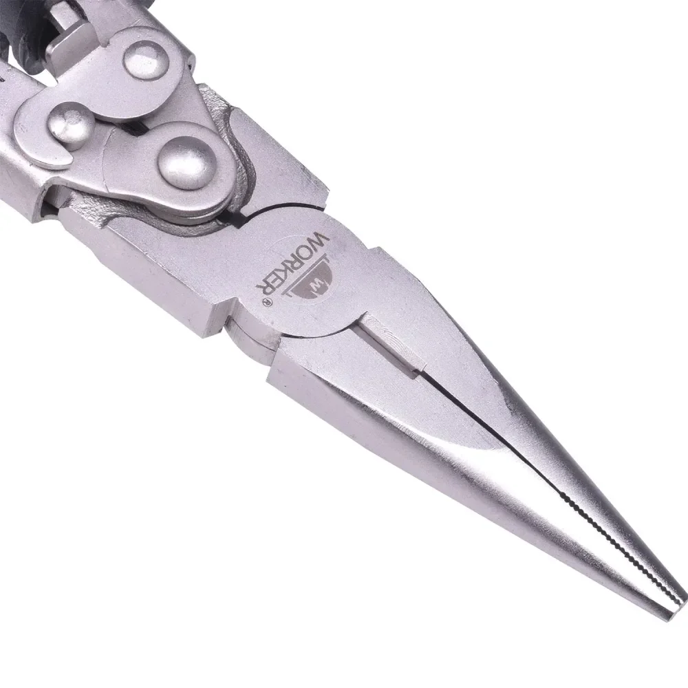 Alicate Bico Meia Cana Força Dupla 8 Worker - Imagem 5