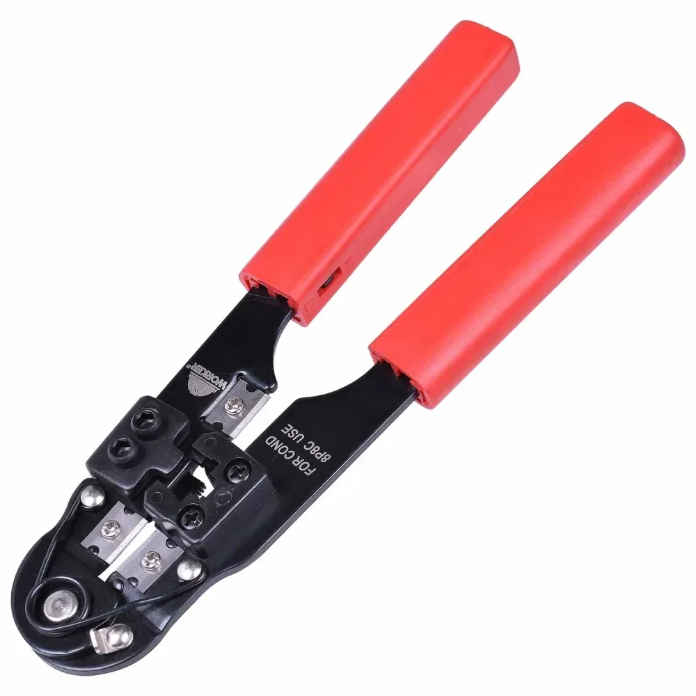 Alicate Crimpador 8P8C Rj45 Worker - Imagem 4