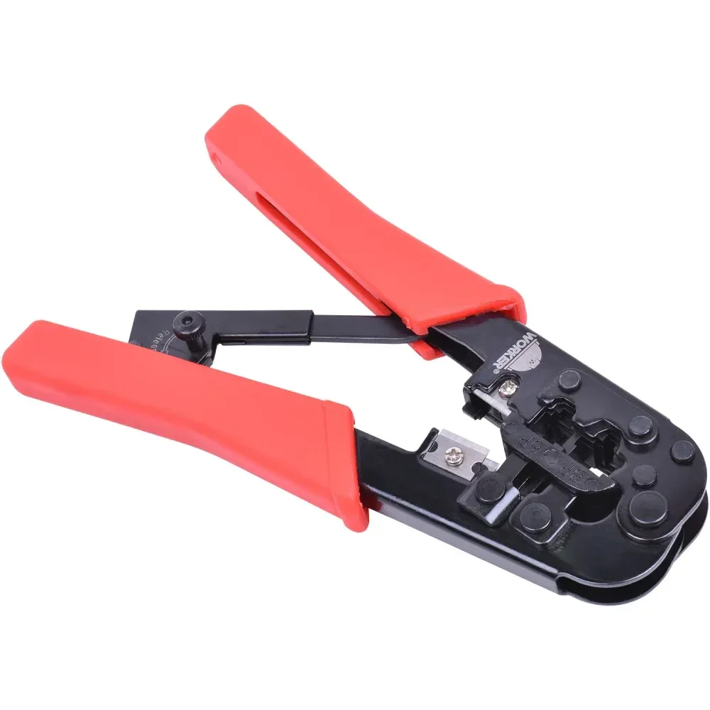 Alicate Crimpador Com Catraca Rj11/12/45 Worker - Imagem 3