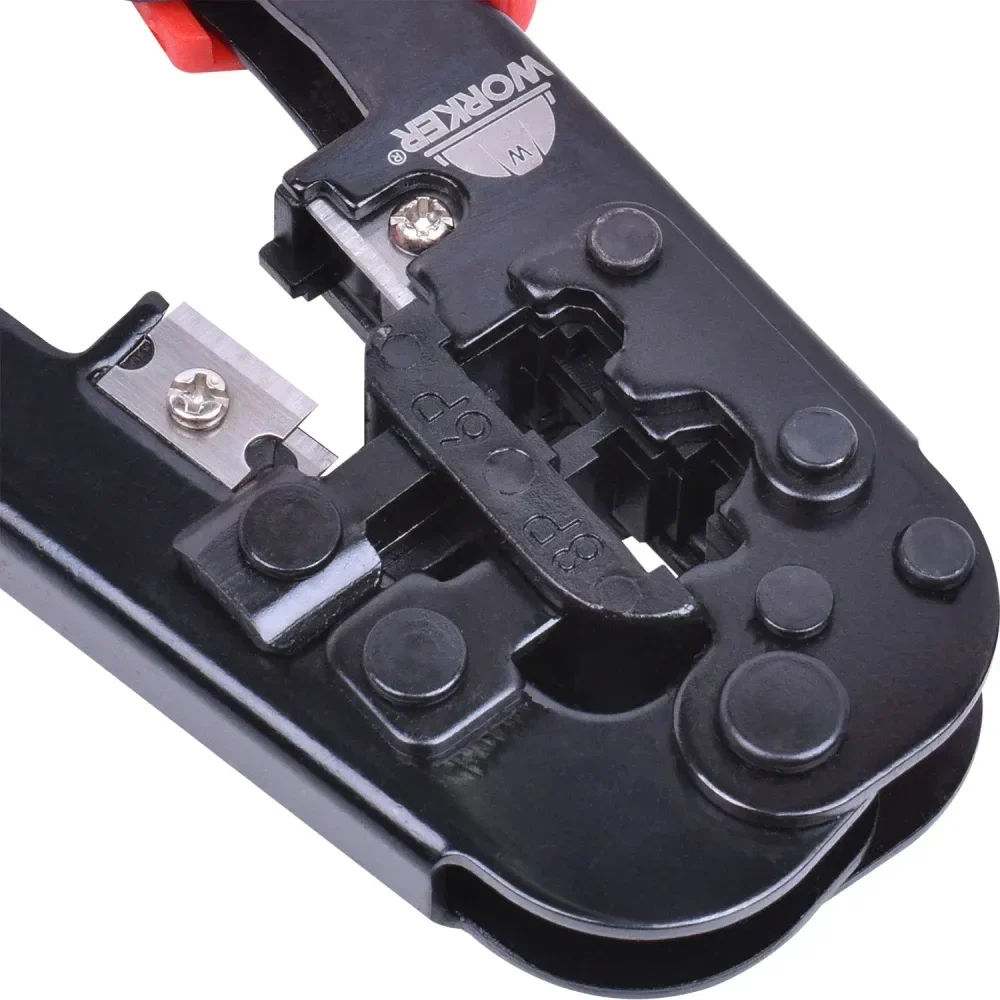 Alicate Crimpador Com Catraca Rj11/12/45 Worker - Imagem 4