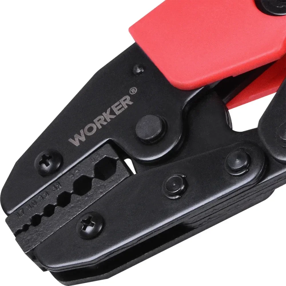 Alicate Crimpador Para Cabos Coaxiais 2,5-33,5Mm² Worker - Imagem 4