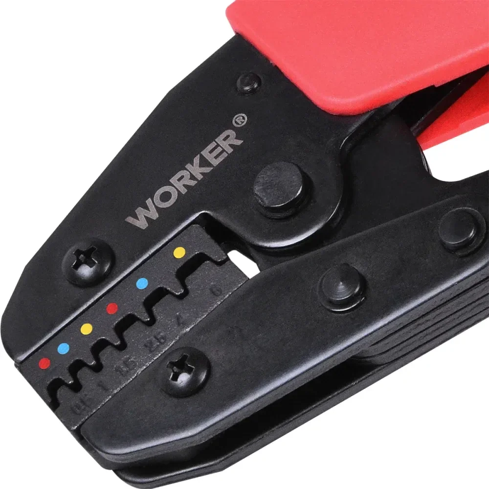 Alicate Crimpador Tipo Pino Tubular 0,5-6,0Mm² Worker - Imagem 4