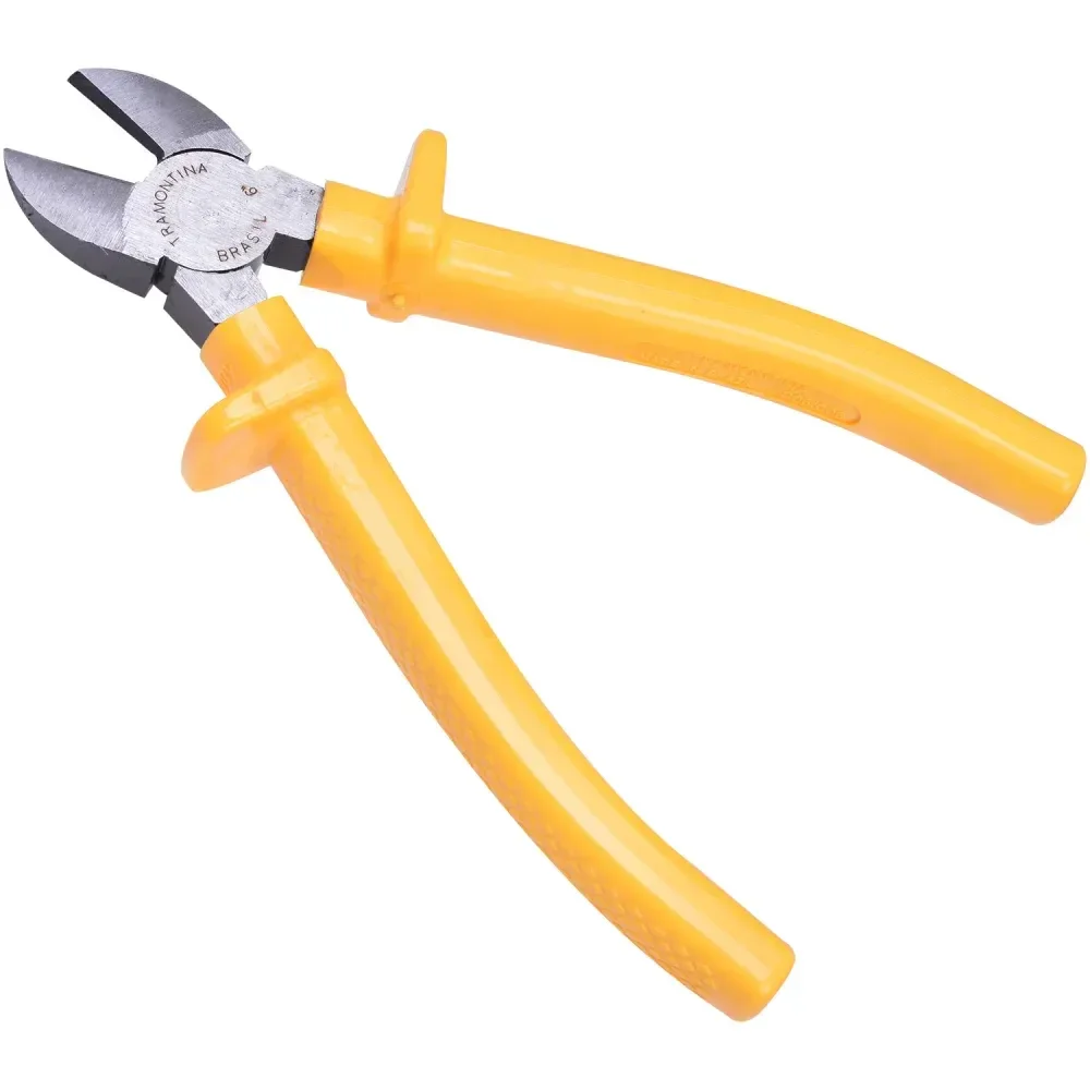 Alicate De Corte Diagonal Com Dupla Injeção 6 Tramontina - Imagem 2