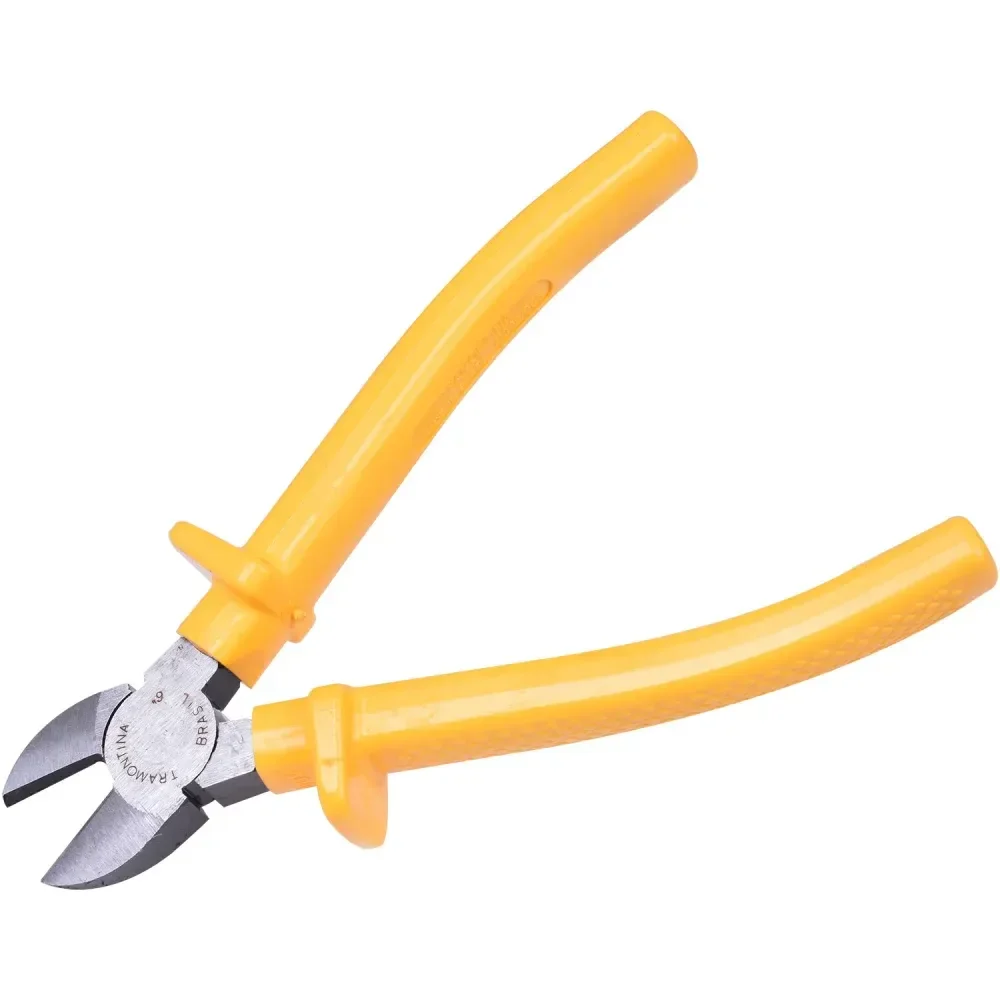 Alicate De Corte Diagonal Com Dupla Injeção 6 Tramontina - Imagem 3