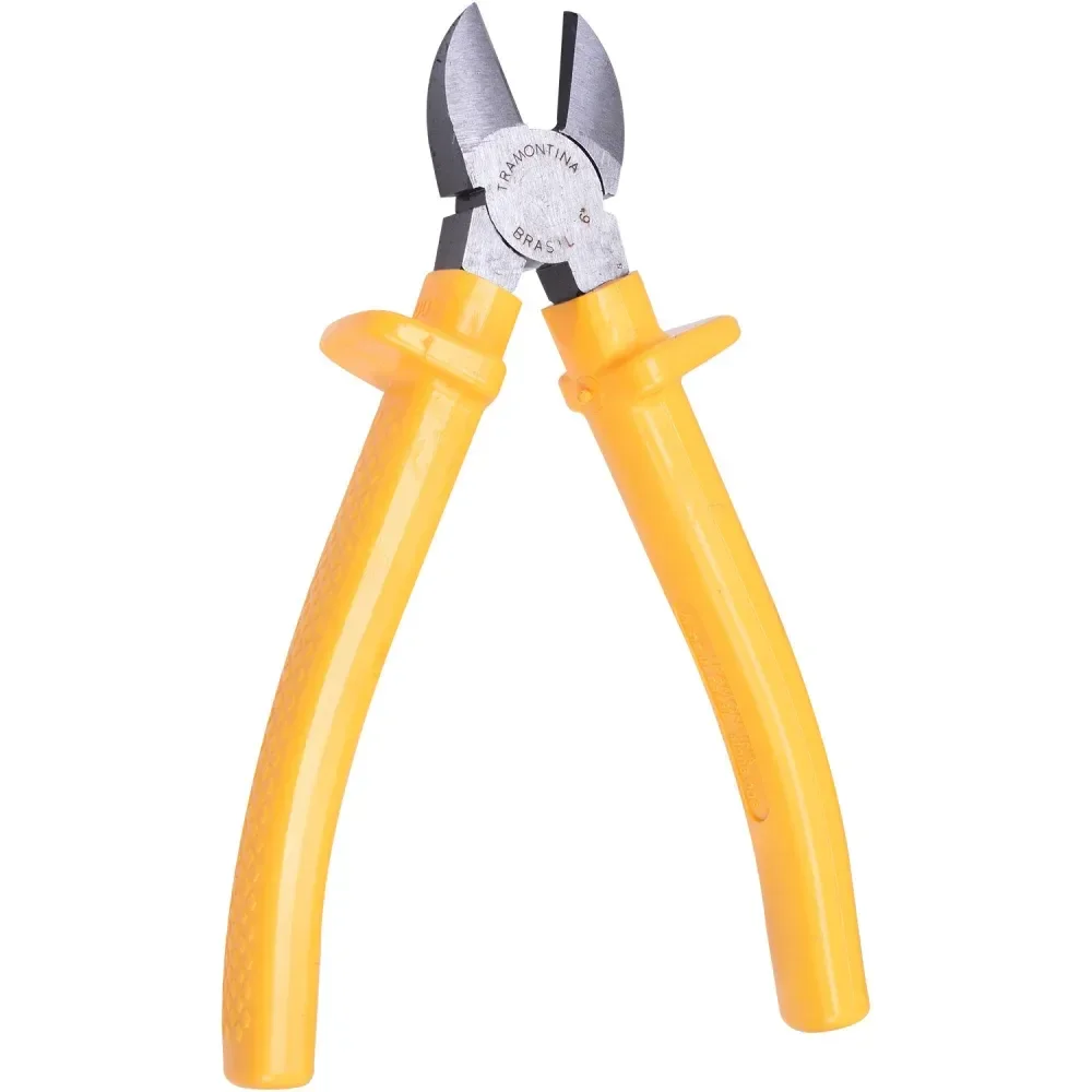 Alicate De Corte Diagonal Com Dupla Injeção 6 Tramontina - Imagem 5