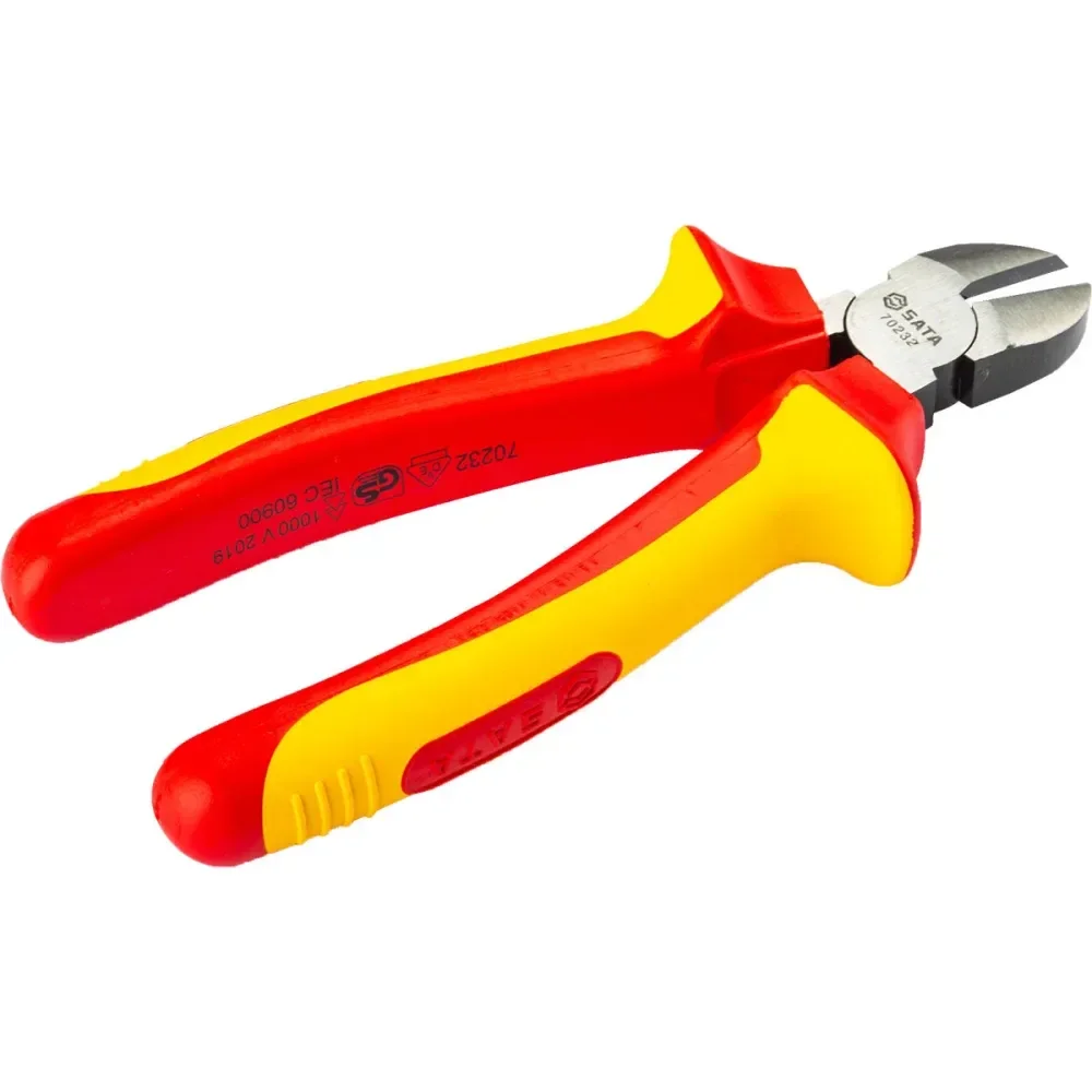 Alicate De Corte Diagonal Vde Em Cr-V 6” Sata - Imagem 2