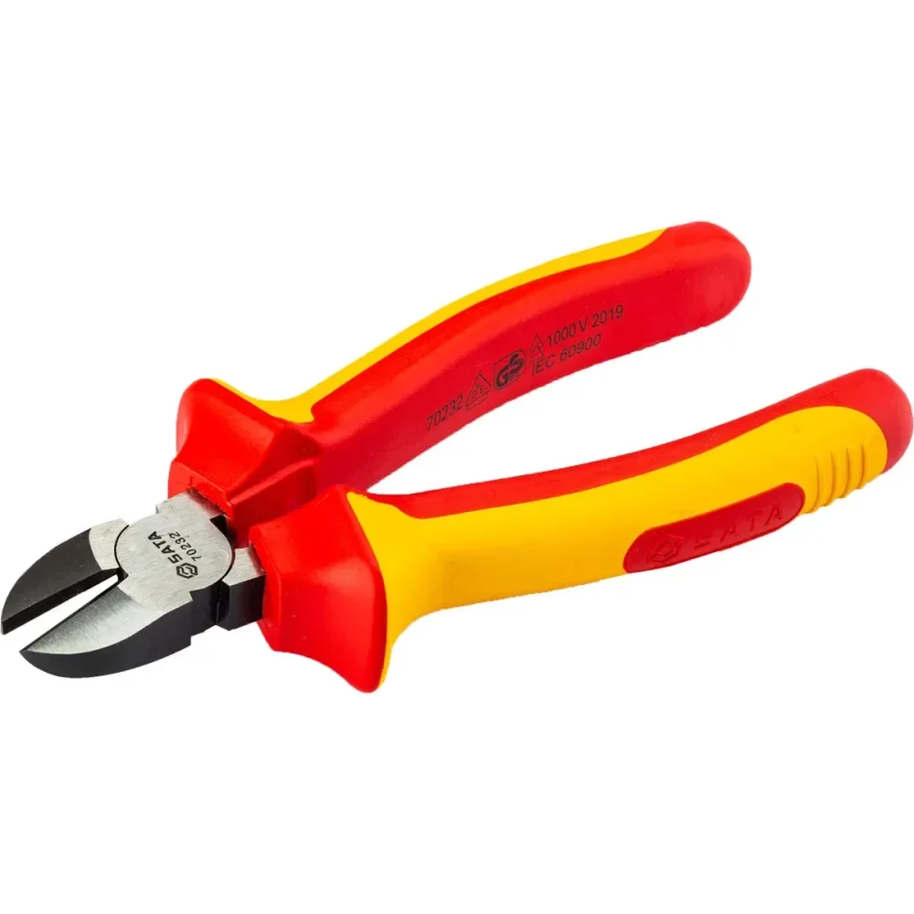 Alicate De Corte Diagonal Vde Em Cr-V 6” Sata - Imagem 3