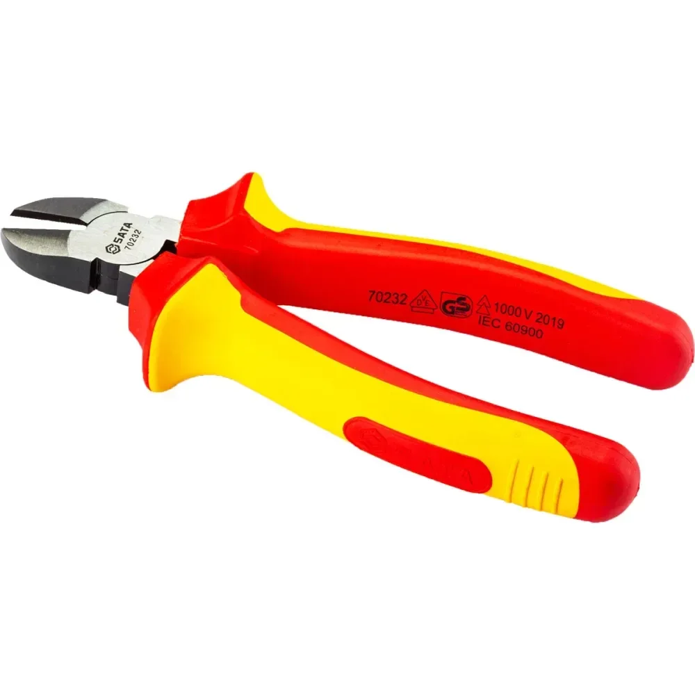 Alicate De Corte Diagonal Vde Em Cr-V 6” Sata - Imagem 6