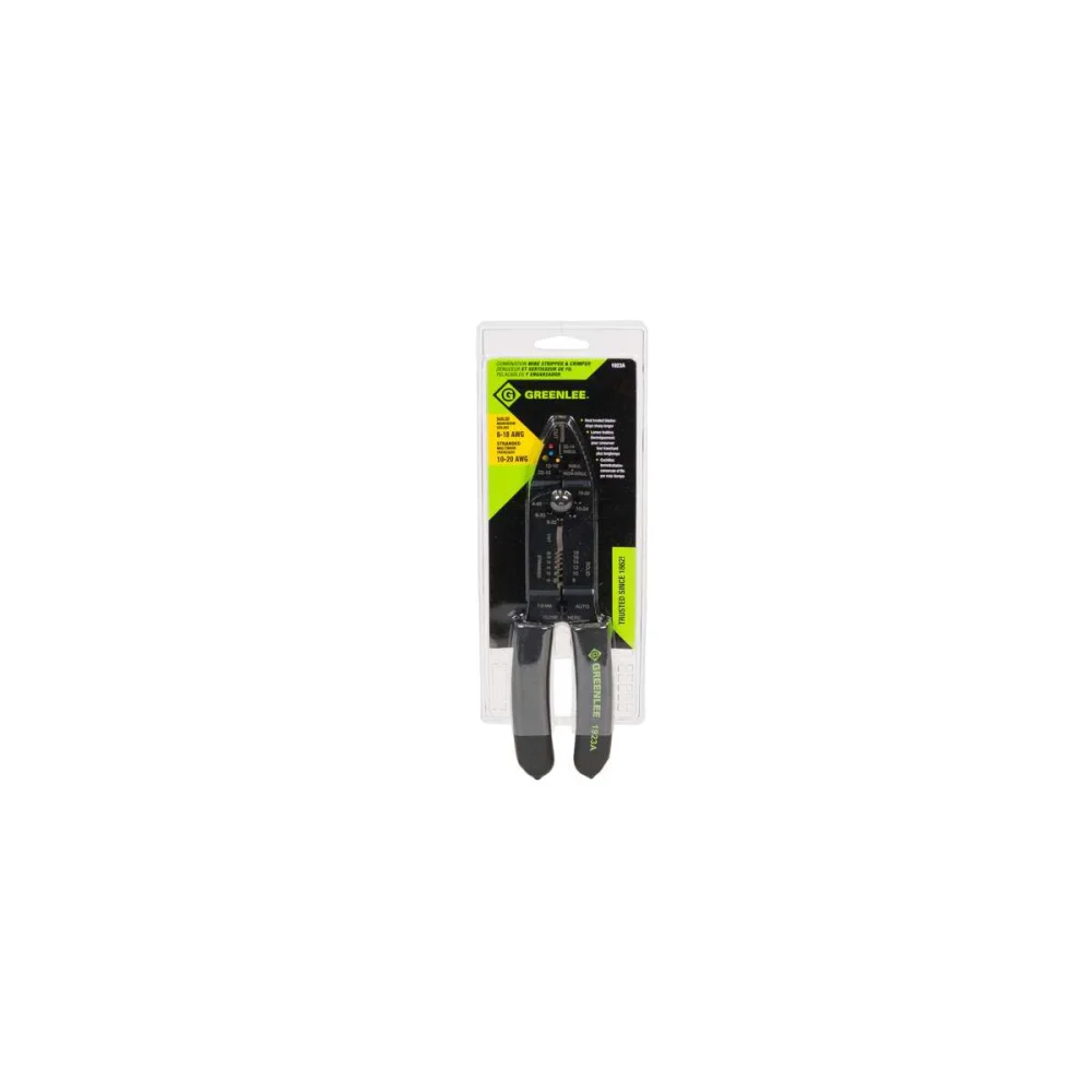 Alicate Decapador/Corte Crimp 1923A 10-22Awg Greenlee - Imagem 2