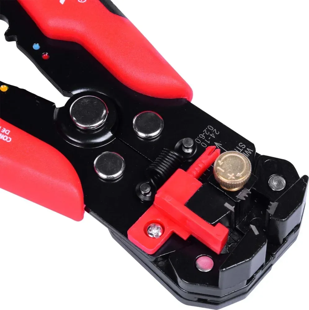 Alicate Desemcapador De Fios Automático E Crimpador 8Mm Worker - Imagem 4