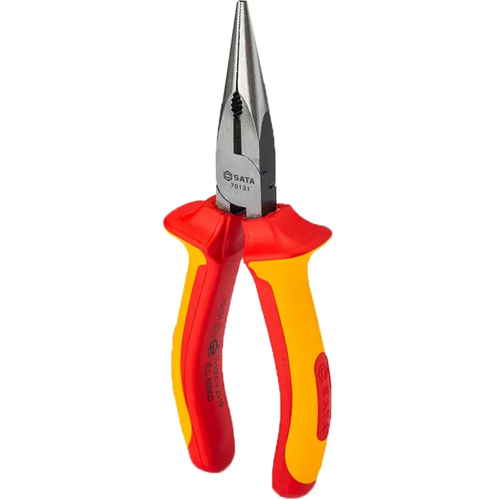 Alicate Meia Cana Longo Isolado Vde 6” Sata - Imagem 8