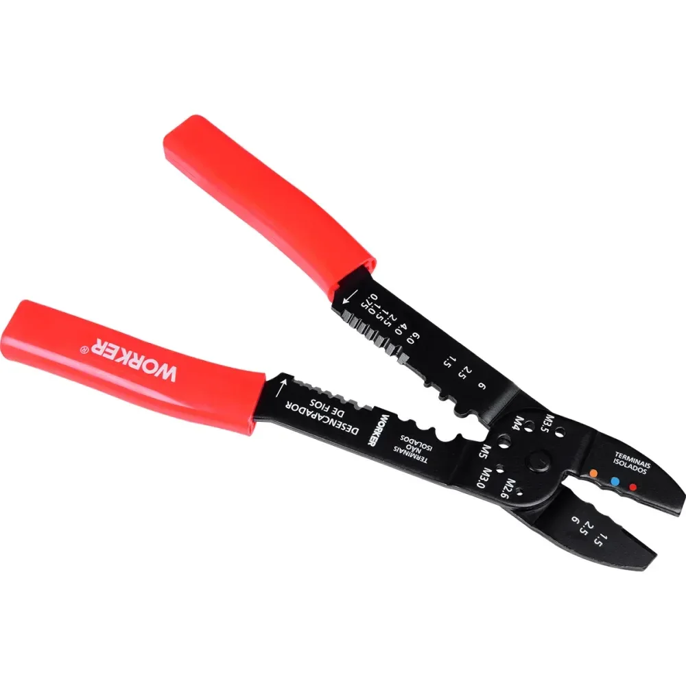 Alicate Multiuso Eletricista 9 Worker - Imagem 3