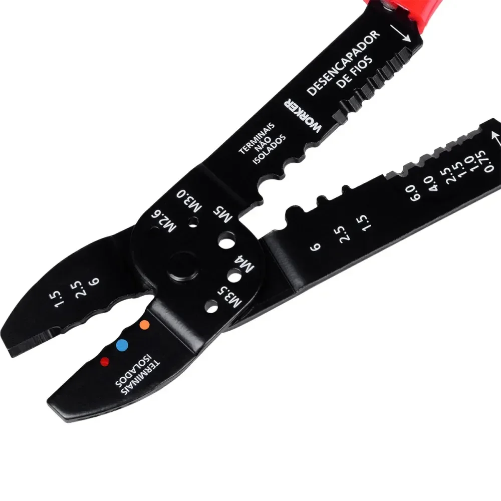 Alicate Multiuso Eletricista 9 Worker - Imagem 4