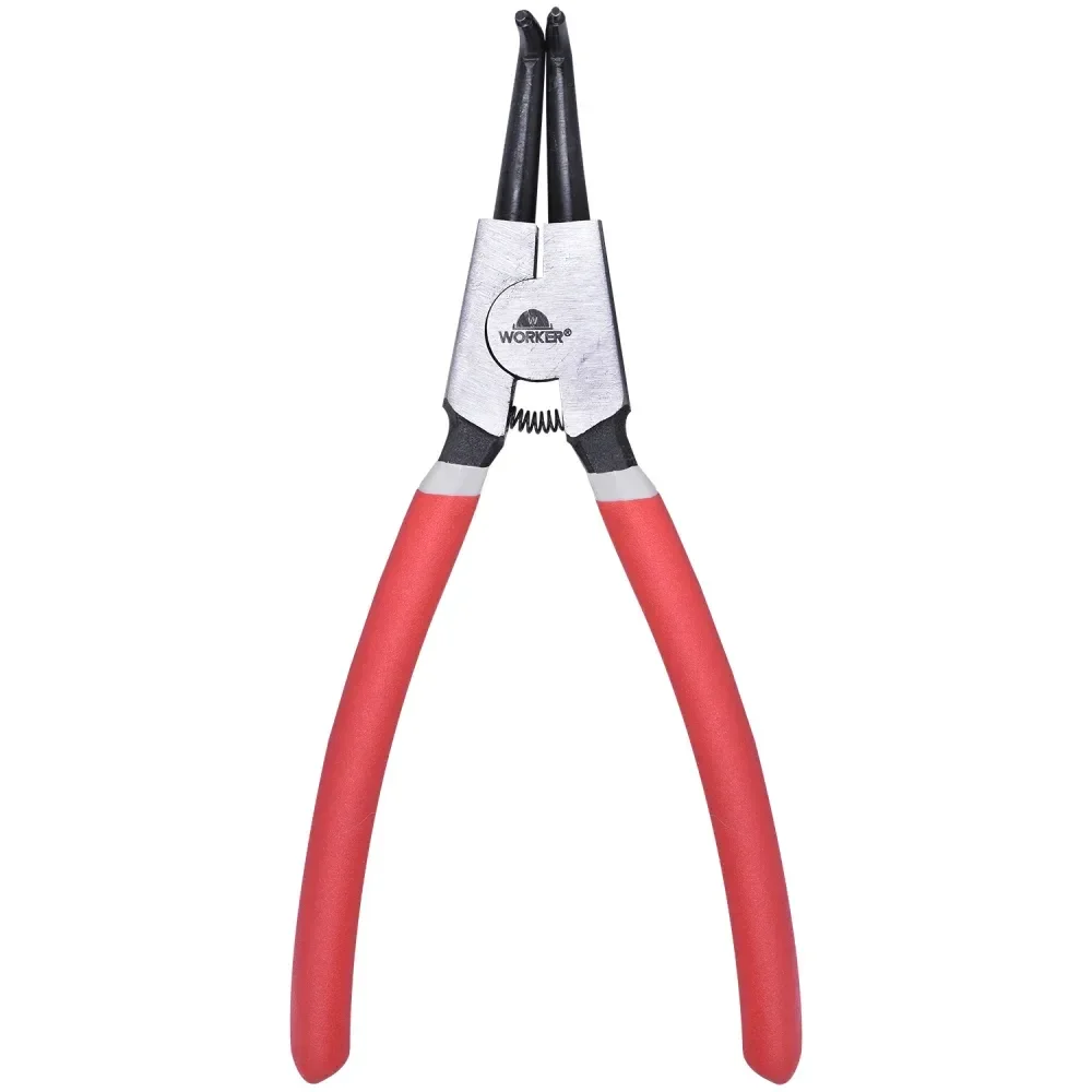 Alicate Para Anel Externo Curvo 8 1/2” Worker - Imagem 2