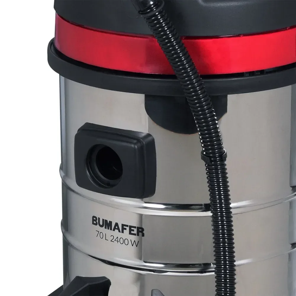 Aspirador De Pó E Líquido 70L 18,89A 2400W 127V Bumafer - Imagem 3