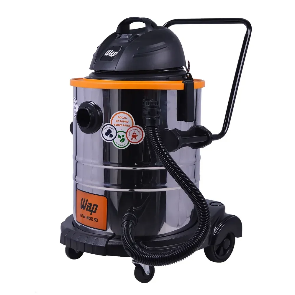 Aspirador De Pó/Água Gtw Inox 50 50L 1600W 127V Wap - Imagem 4