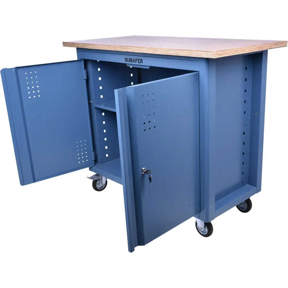 Bancada Móvel Com Tampo Compensado Naval 25Mm Bumafer - Imagem 3