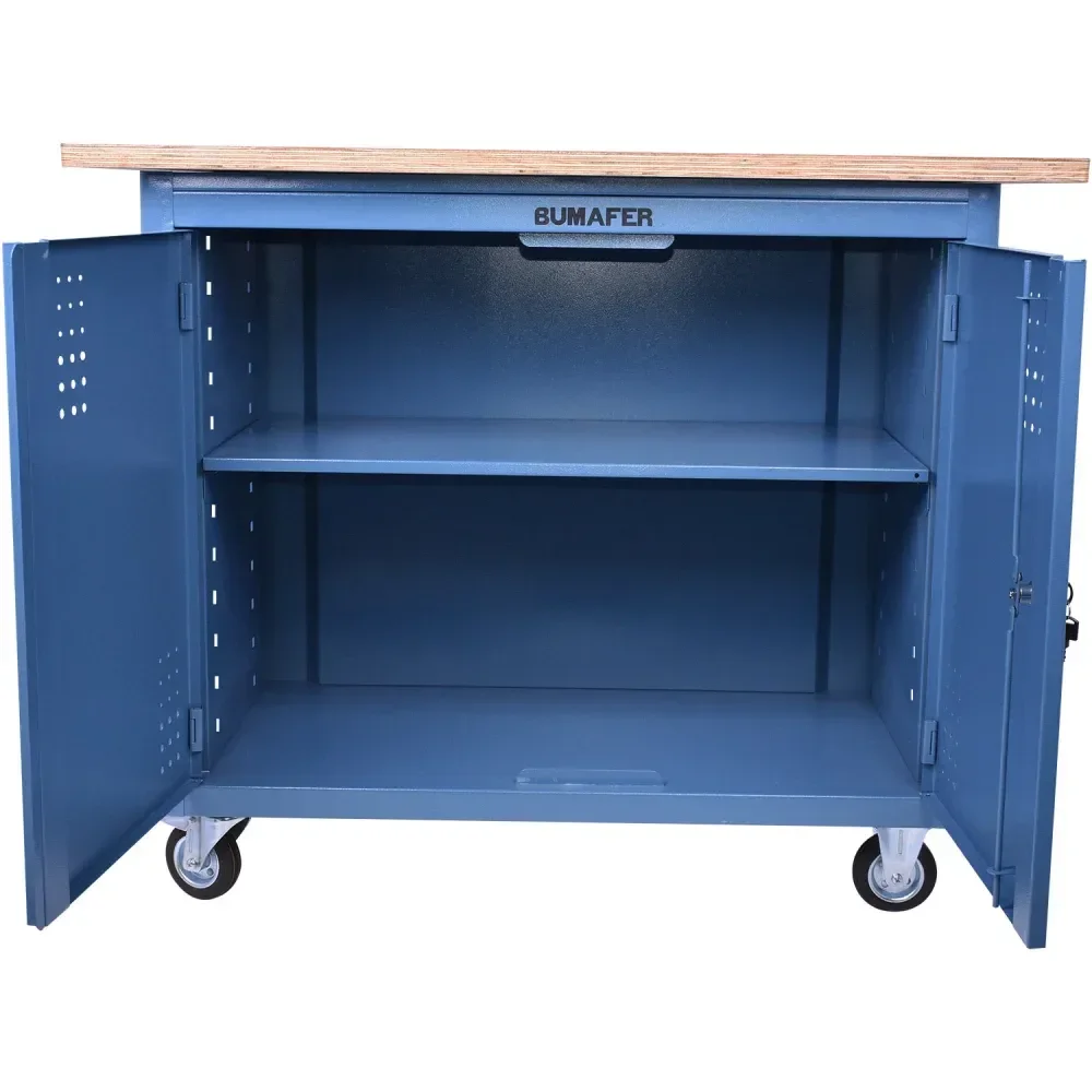 Bancada Móvel Com Tampo Compensado Naval 25Mm Bumafer - Imagem 4