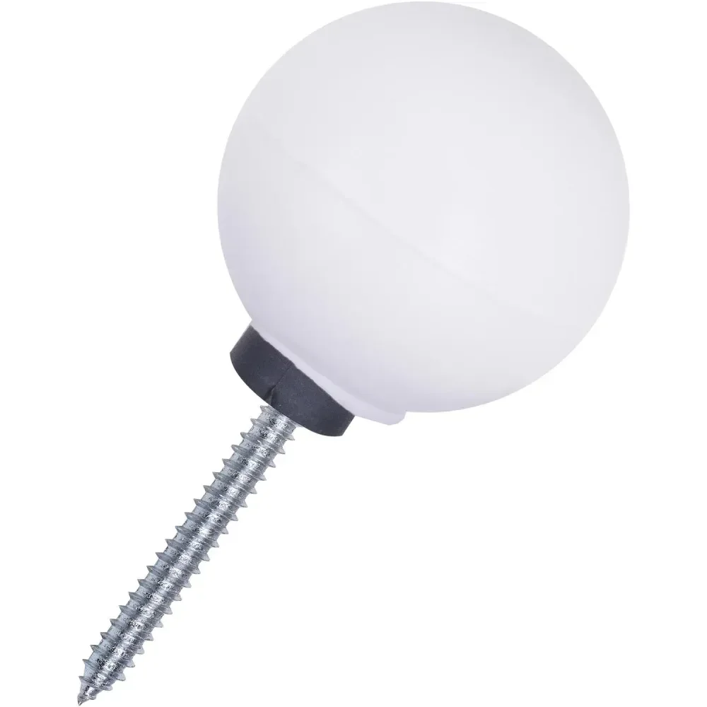 Batedor De Porta 8Mm Branco Worker - Imagem 2