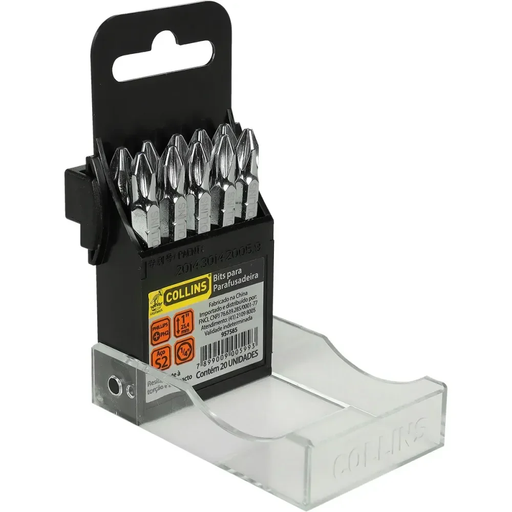 Potencialize sua produtividade com os Bits PH2 1/4” Collins