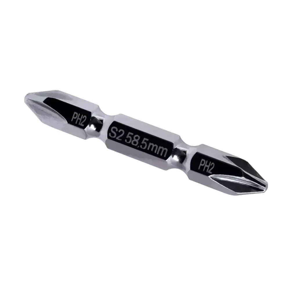 Bits Ponta Dupla Phillips Ph2 1/4 X 50,8Mm 10 Peç Collins - Imagem 4