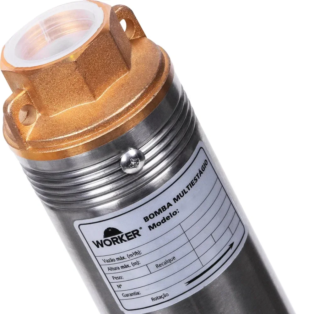 Bomba Caneta Submersa 3/18 1Hp 750W 127V Worker - Imagem 5
