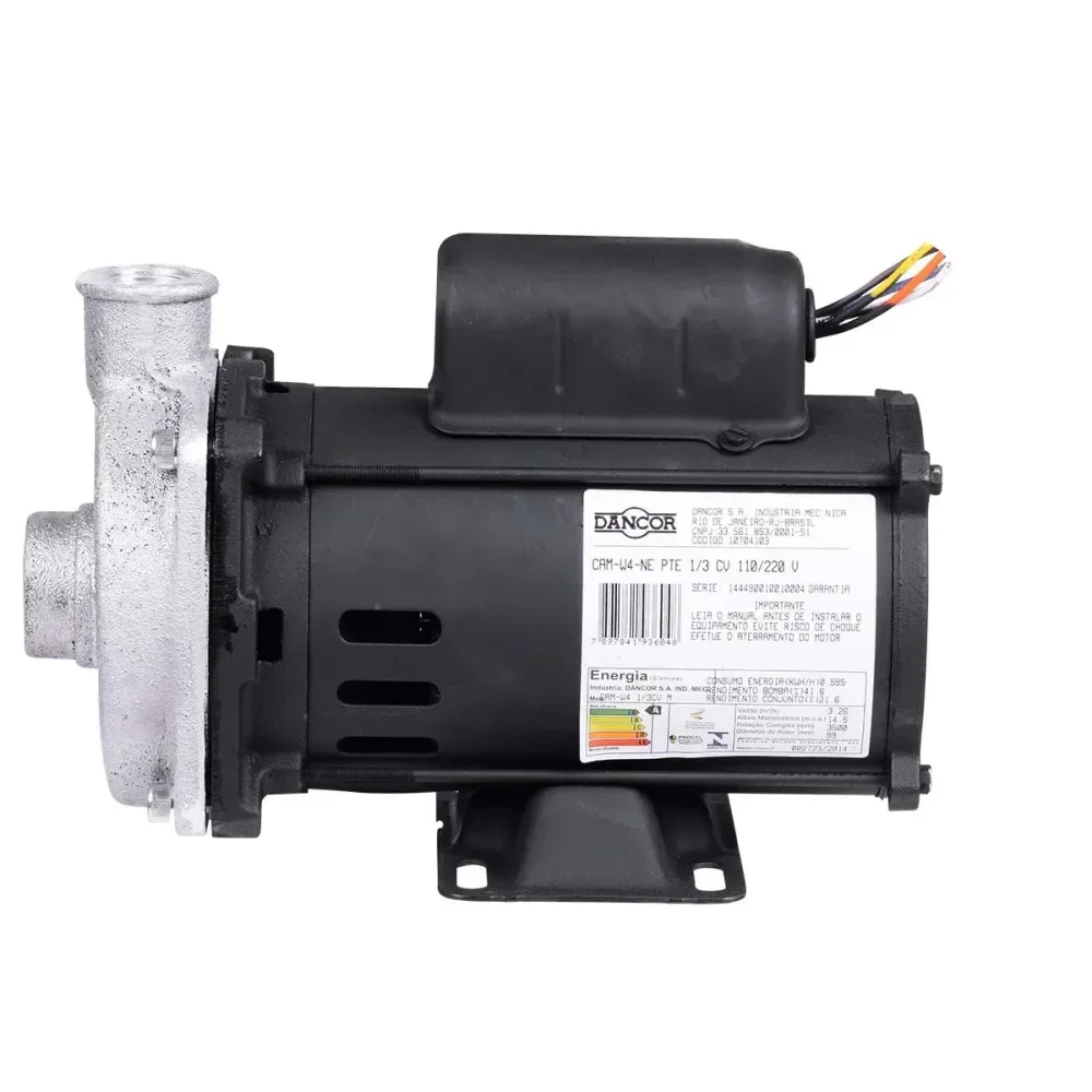 Bomba Centrífuga Cam W-4 1/3Cv Dancor - Imagem 4