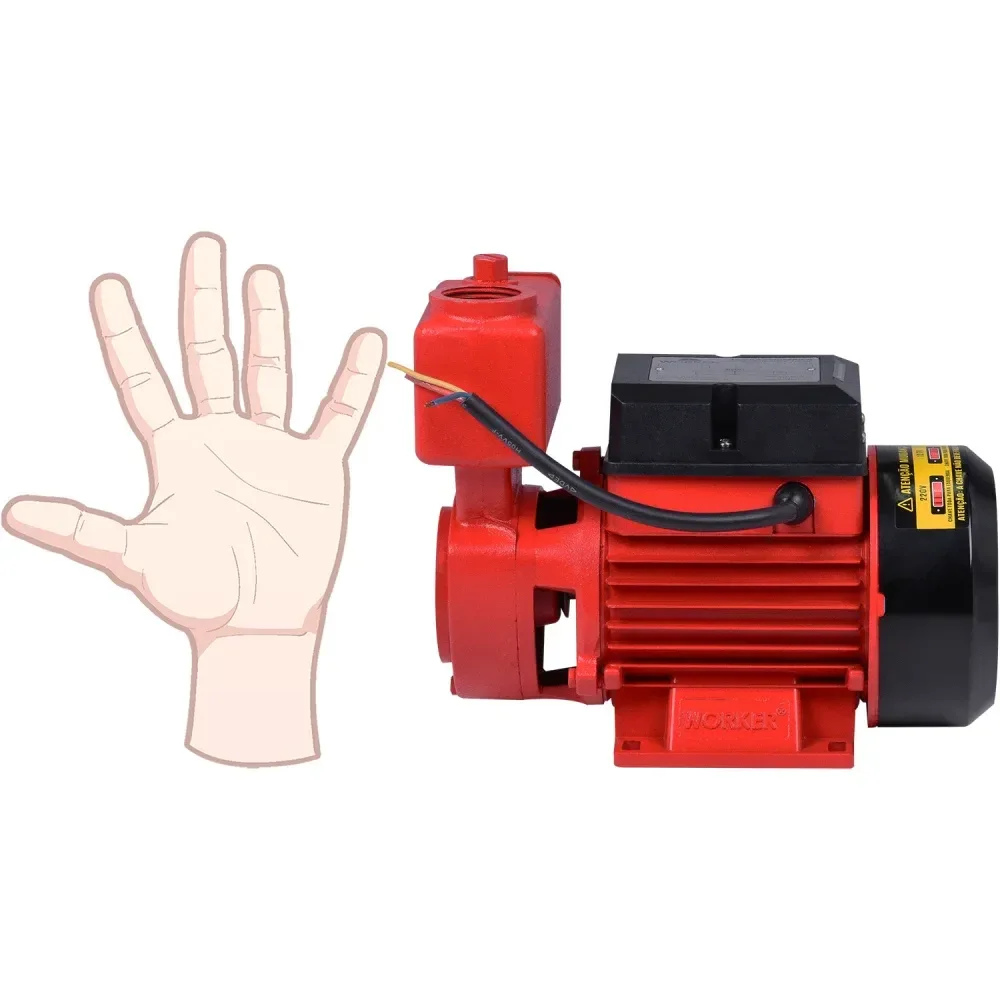 Bomba Periférica Autoaspirante Bivolt 1/2Hp 60Hz Worker - Imagem 5