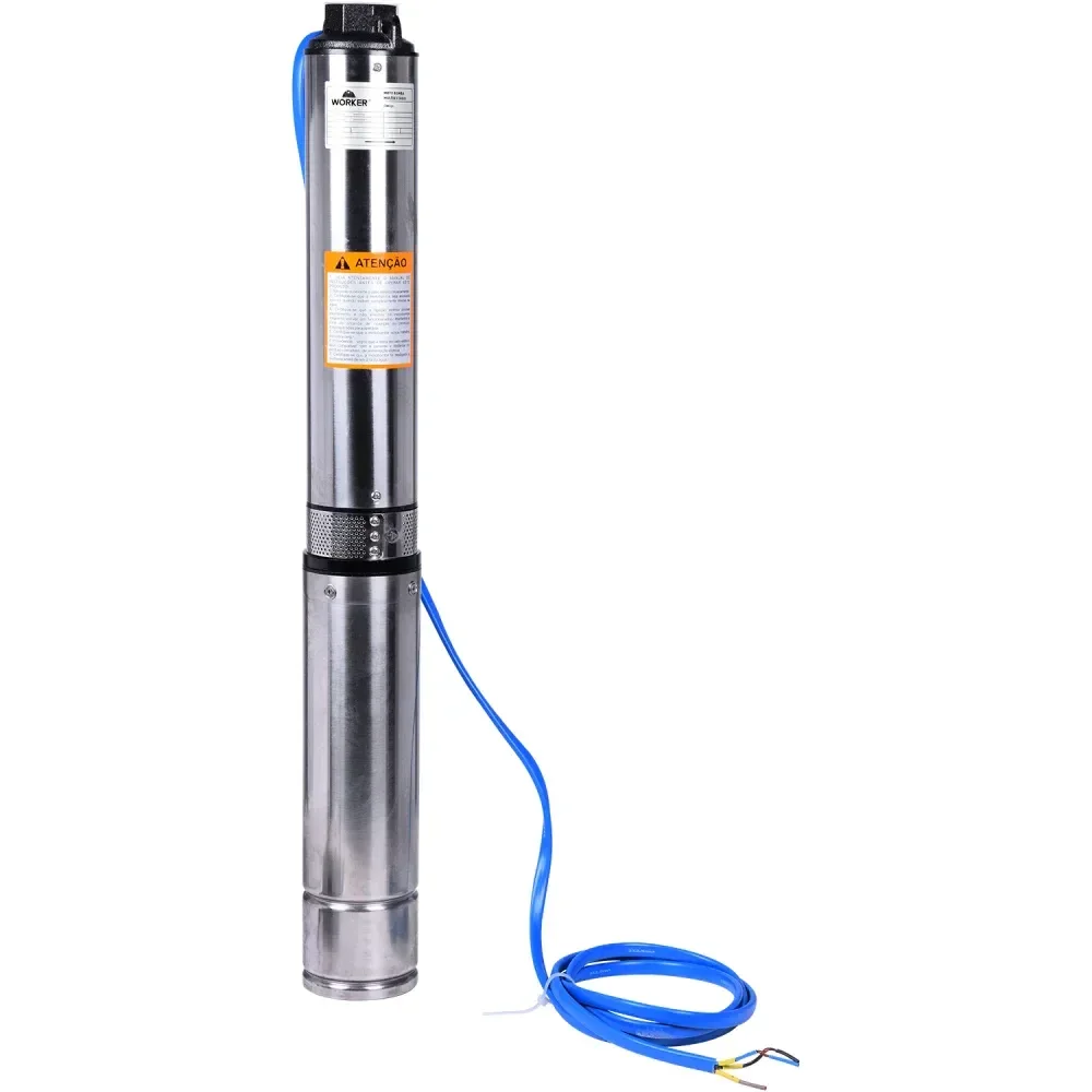 Bomba Submersa Multiestágio 4 1,5Hp 1100W Worker 127V - Imagem 2