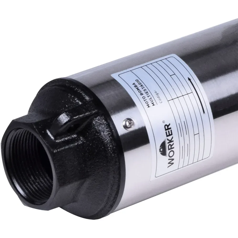 Bomba Submersa Multiestágio 4 1,5Hp 1100W Worker 127V - Imagem 5