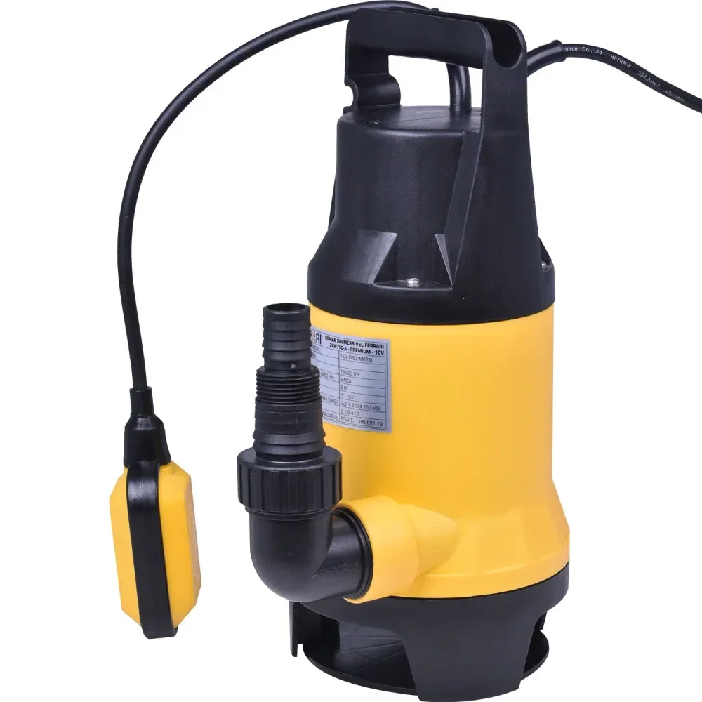 Bomba Submersível 1 Hp Zxw750-A Premium Ferrari - Imagem 3