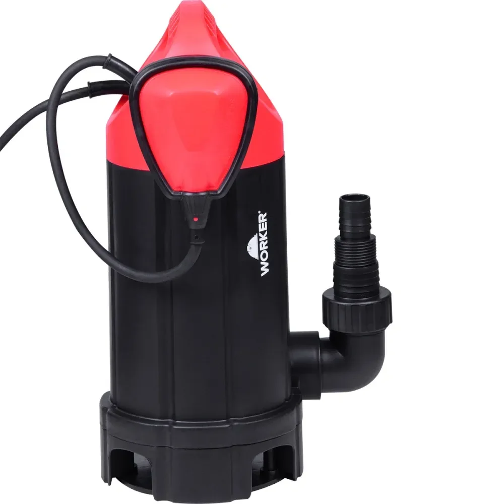 Bomba Submersível Água Limpa Ou Suja 1Hp 750W Worker - Imagem 3