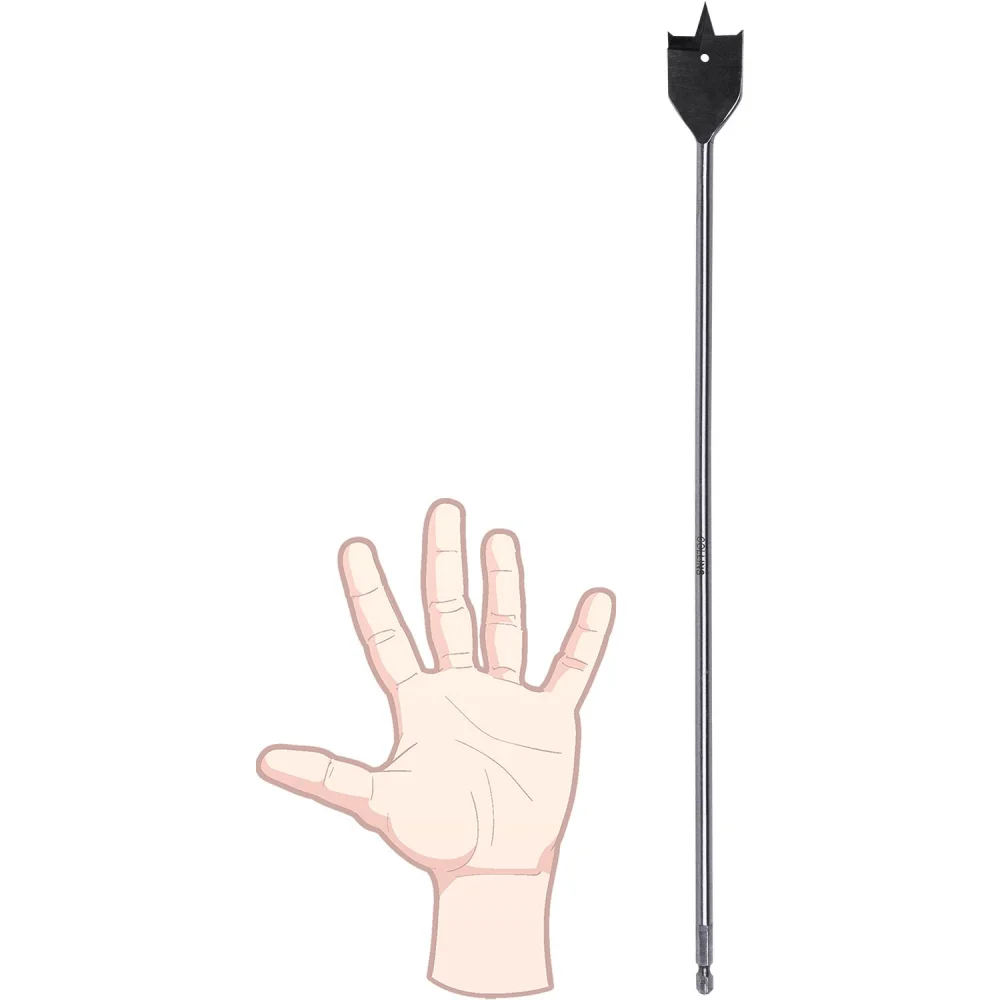 Broca Chata Larga Para Madeira 1.1/4 X 406Mm Collins - Imagem 5