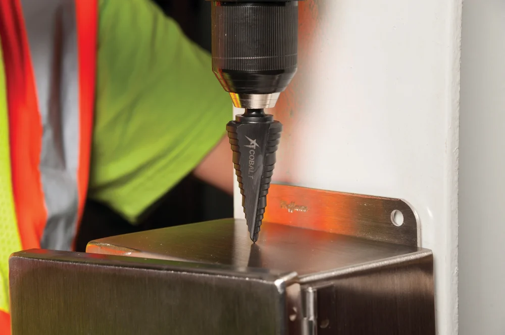 Broca Escalonada 1/2–1.1/8 Com Haste 3/8 Greenlee - Imagem 5