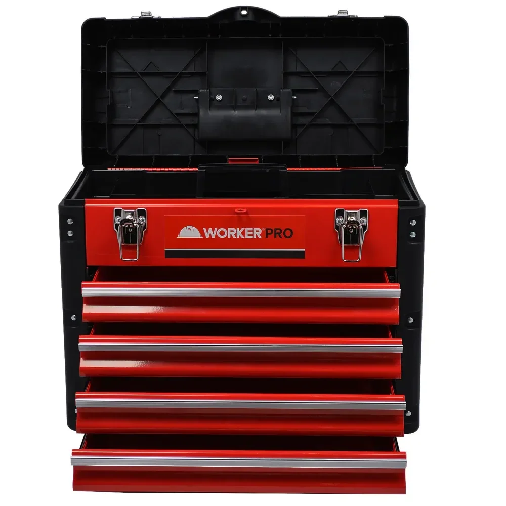 Caixa De Ferramenta 4 Gavetas Worker - Imagem 5