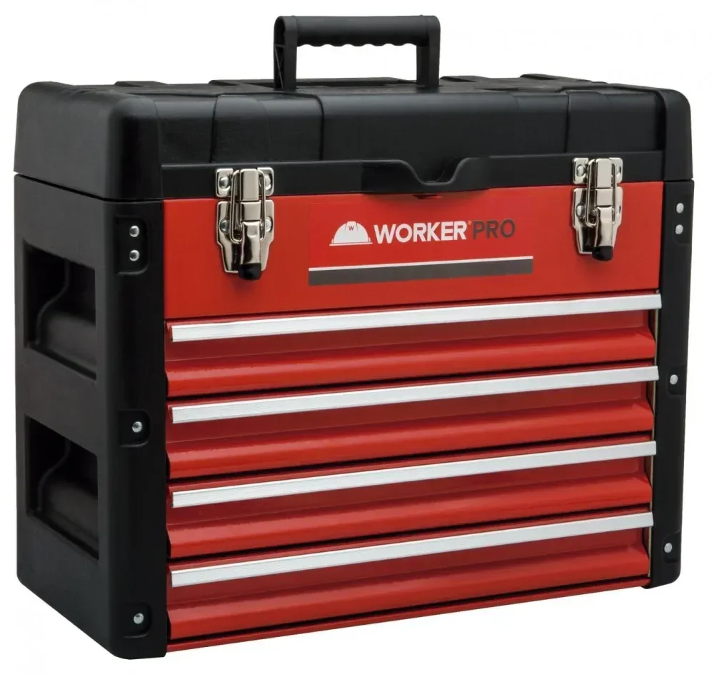Caixa De Ferramenta 4 Gavetas Worker - Imagem 6