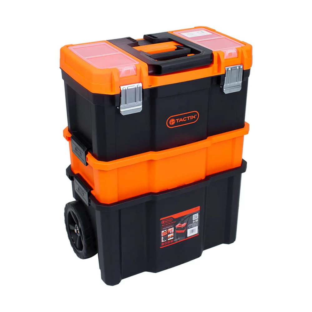 Caixa De Ferramentas 3 Em 1 Modular Tactix - Imagem 2