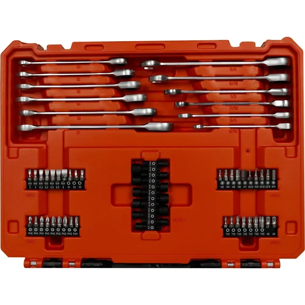 Caixa De Ferramentas Com Gavetas 254 Peç Tactix - Imagem 4