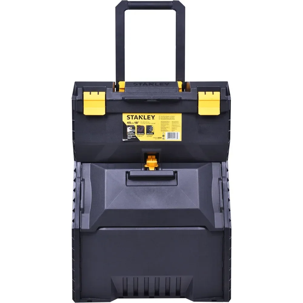 Caixa De Ferramentas Monoblock Com Rodas E 7 Gavetas Stanley - Imagem 3