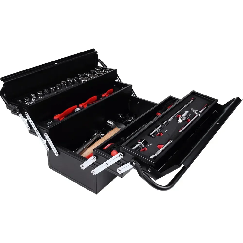 Caixa De Ferramentas Sanfonada 68 Peç Cr-V Bumafer - Imagem 2