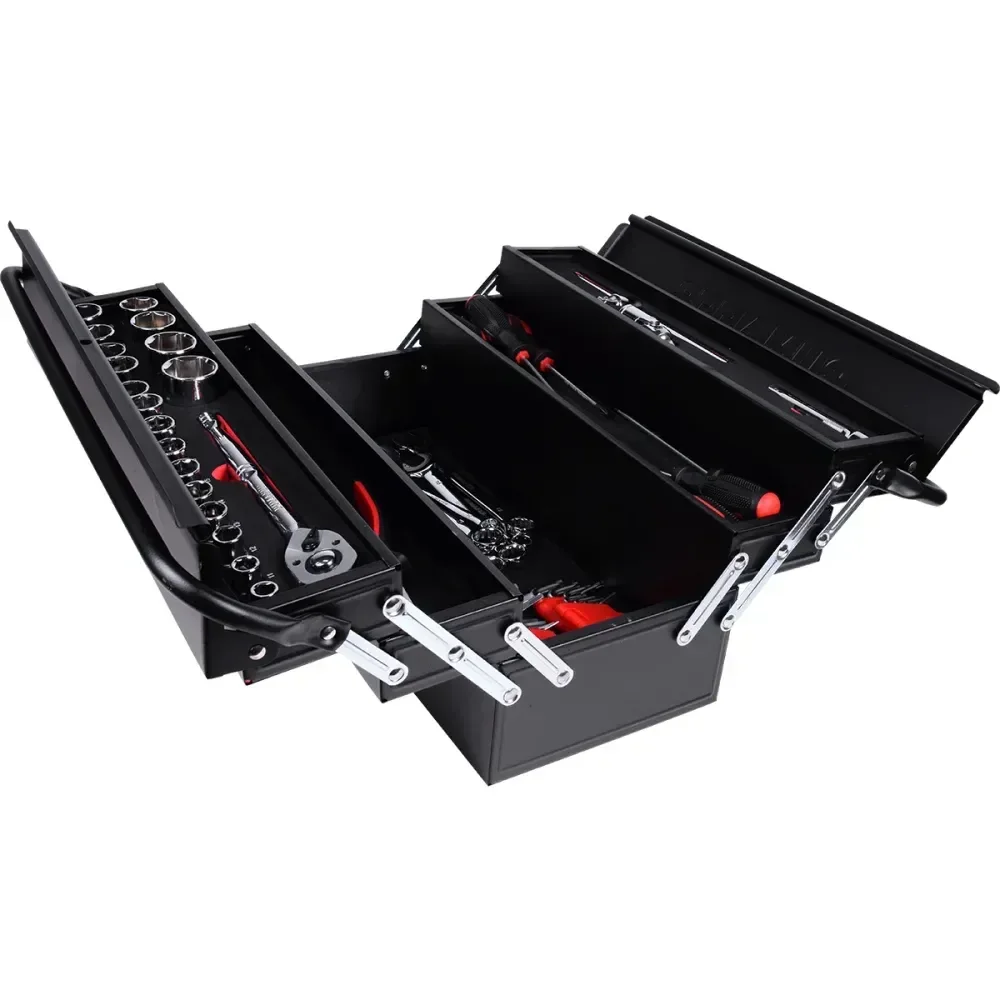 Caixa De Ferramentas Sanfonada 68 Peç Cr-V Bumafer - Imagem 3