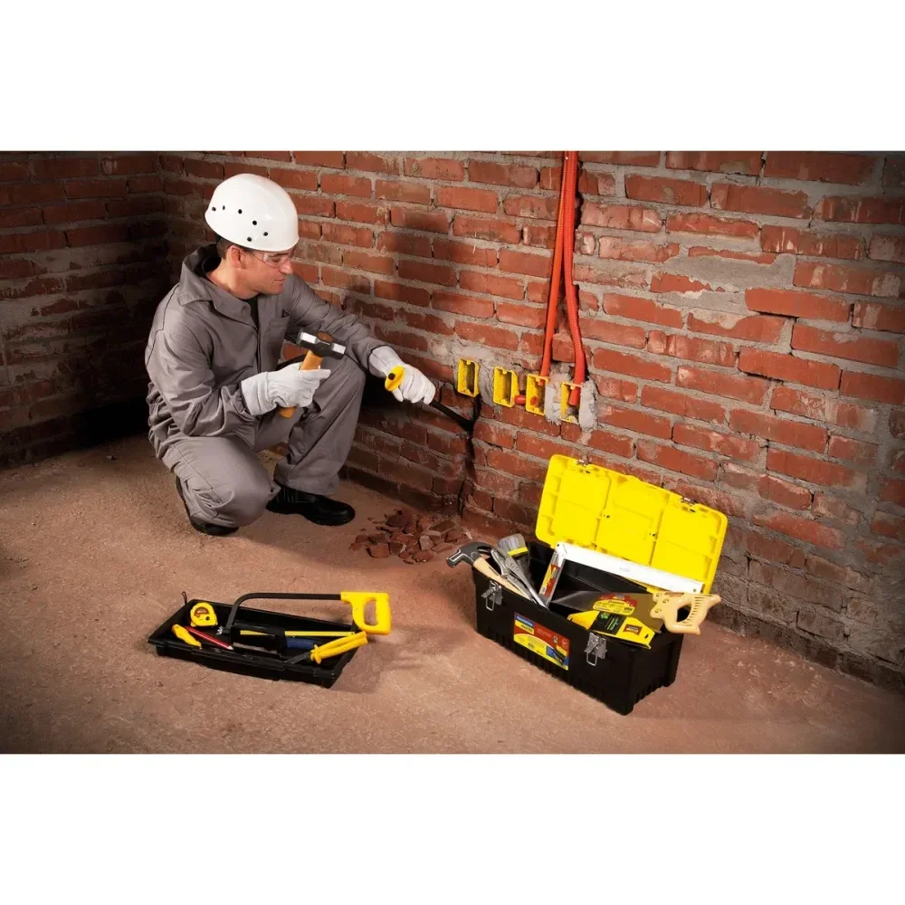 Caixa Plástica Para Ferramentas 20 Com Bandeja Removível Tramontina - Imagem 4