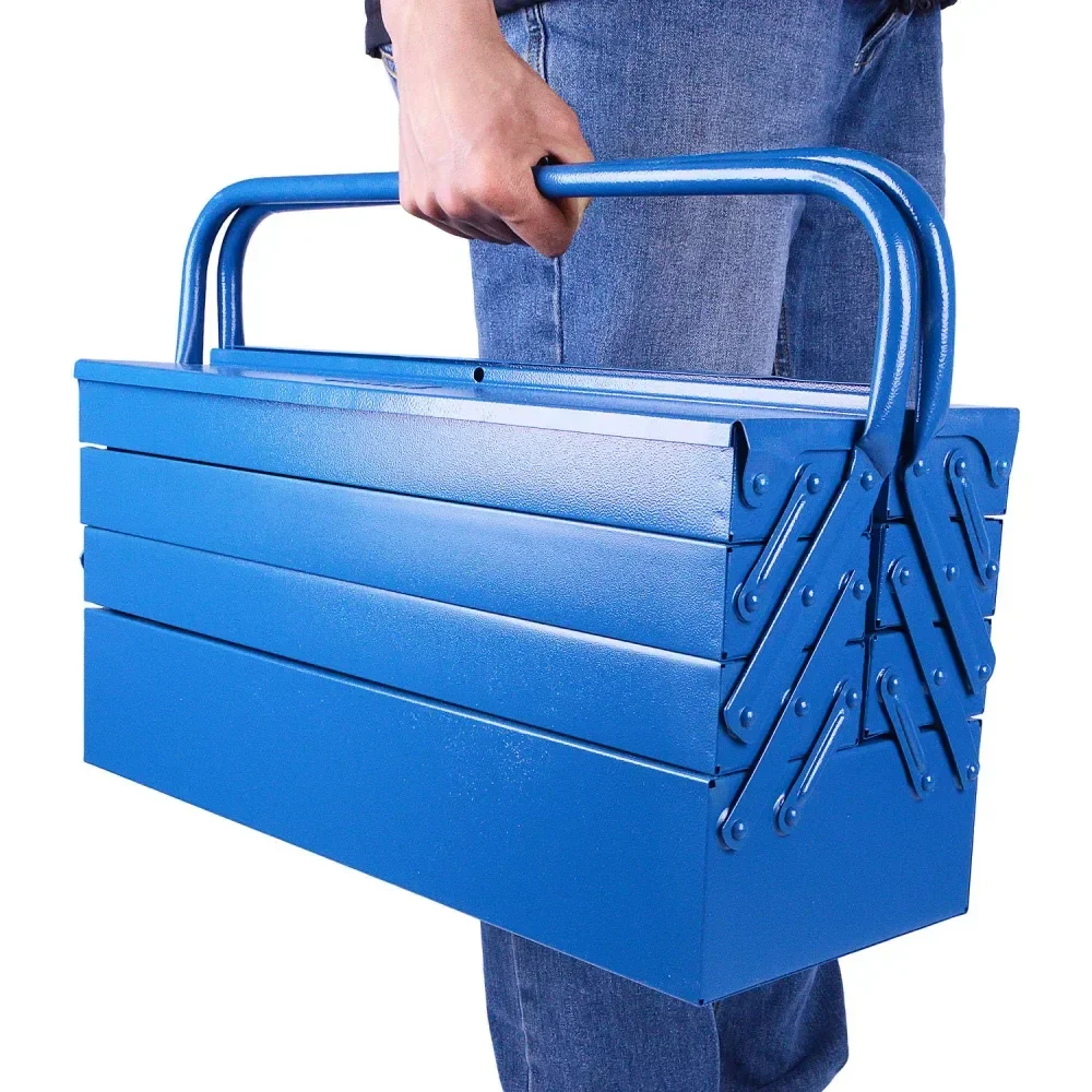 Caixa Sanfonada Com 7 Gavetas 50X20X21Cm Mod09 Fercar - Imagem 5